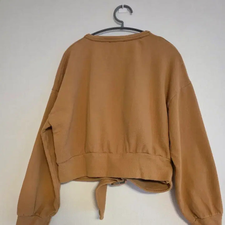 [SOLD OUT] 자라 ZARA 묶음 크롭 맨투맨 브라운