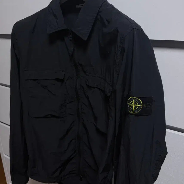 [SOLD OUT] 스톤아일랜드 블랙 포켓 셔츠 자켓