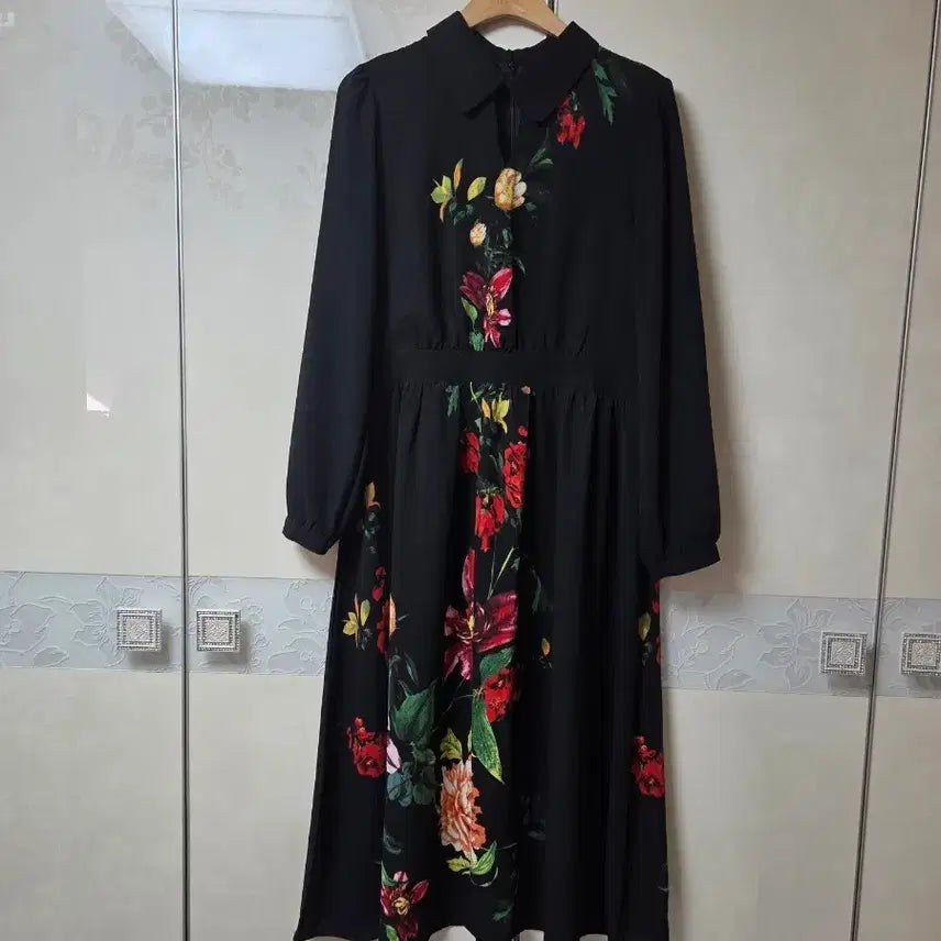 [BUNJANG] Floral Print Midi Dress / 원피스