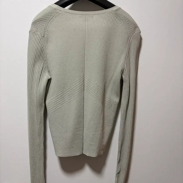 [BUNJANG] COS 골지 브이넥 가디건 민트 XS / COS 골지 브이넥 가디건 민트 XS