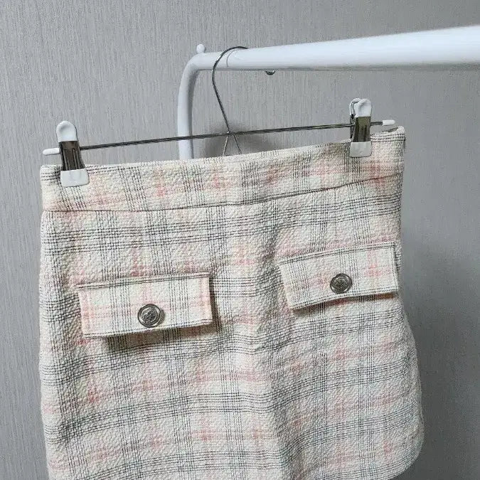 [SOLD OUT] 자라 체크 셋업 아우터xs 치마바지s