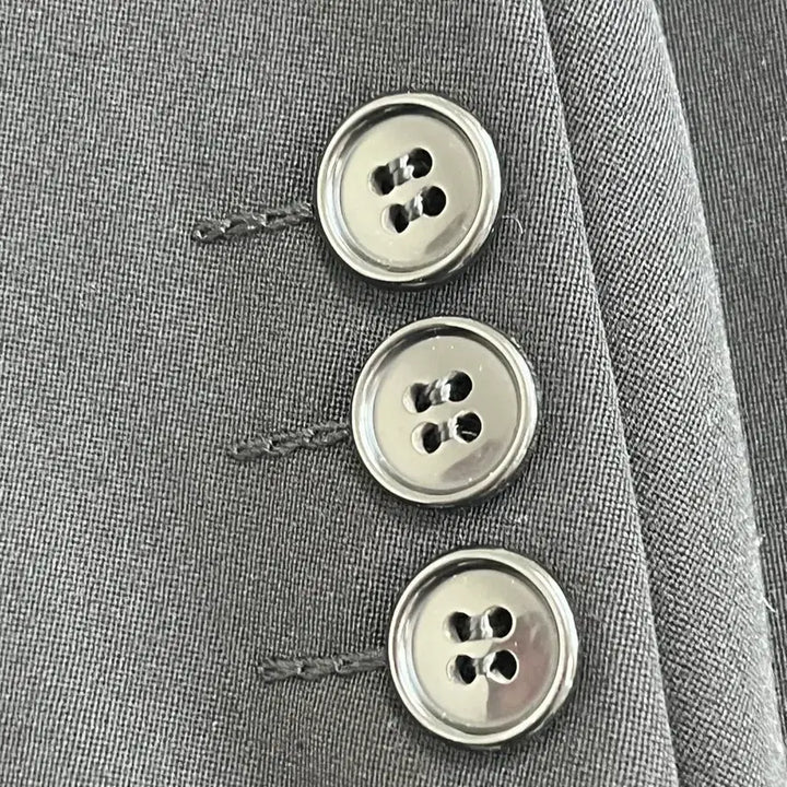 [BUNJANG] Lanvin Navy Wool 100% Double Button Blazer / [정품] 랑방 울100 네이비 더블 버튼 블레이저