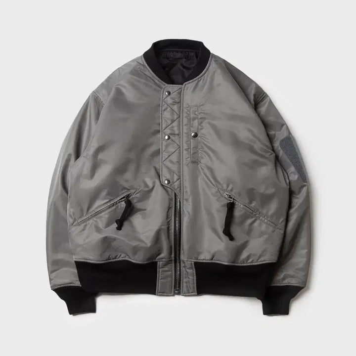 [BUNJANG] Behavior Black MA-1 Flight Jumper / 비헤비어 블랙 MA-1 항공점퍼 버즈릭슨맛