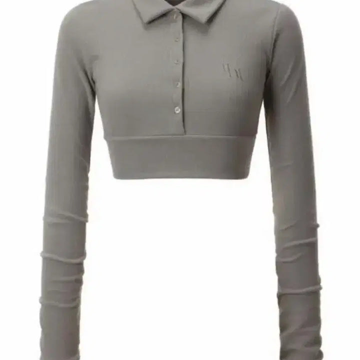 [BUNJANG] 3 Times Karina Knit Top - Khaki / 쓰리타임즈 카라 니트 탑 카키