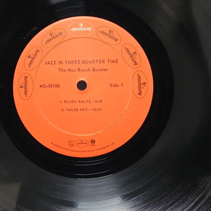 [BUNJANG] Max Roach Jazz in 3/4 Time LP / 맥스 로치(Max Roach)-Jazz in 3/4 Time LP