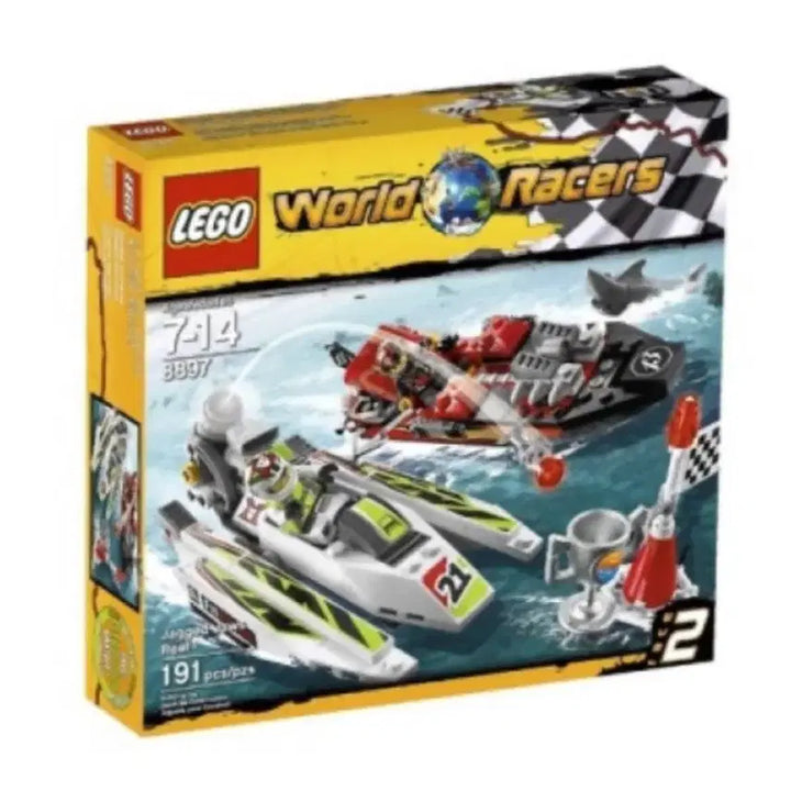 [BUNJANG] Lego World Racers 8897 Water Boat Racing Set / 레고 월드 레이서 8897 물보트 레이싱 미개봉