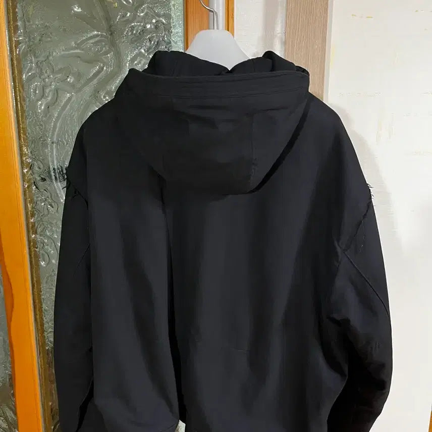 [BUNJANG] Bonbat Toggle Padded Hooded Bomber Jacket (Black) / 본바트 토글 패디드 후드 봄버 (블랙)