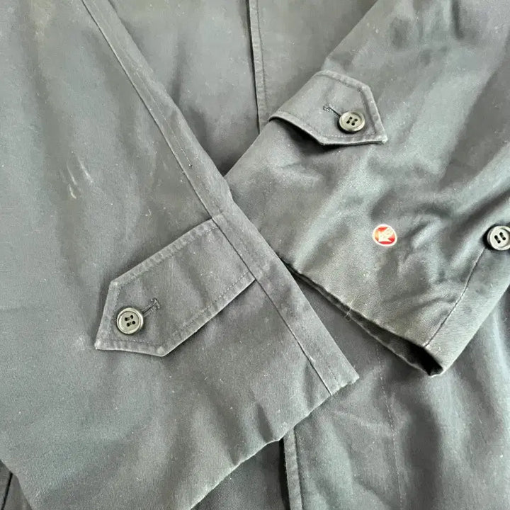 [BUNJANG] Burberry Navy Trench Coat / [정품] 버버리 네이비 트렌치 코트