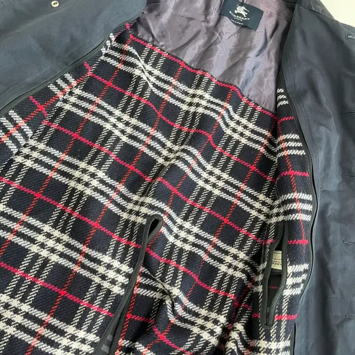 [BUNJANG] Burberry Navy Trench Coat / [정품] 버버리 네이비 트렌치 코트