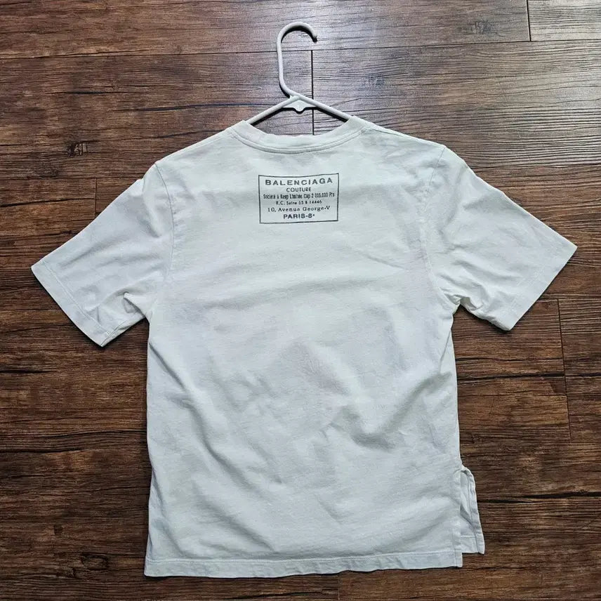 [SOLD OUT] 정품 발렌시아가 / 아르마니 흰색 반팔 티셔츠 2종일괄