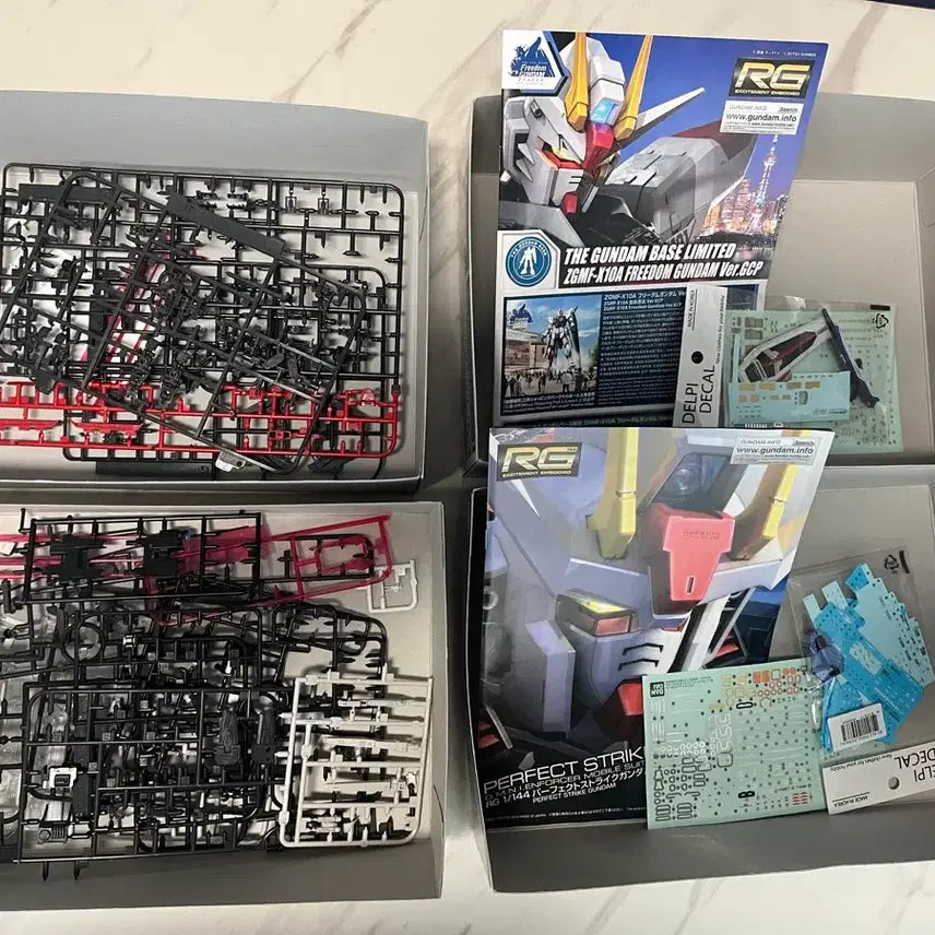 [SOLD OUT] 반다이 RG 퍼펙트스트라이크 데칼 완성품