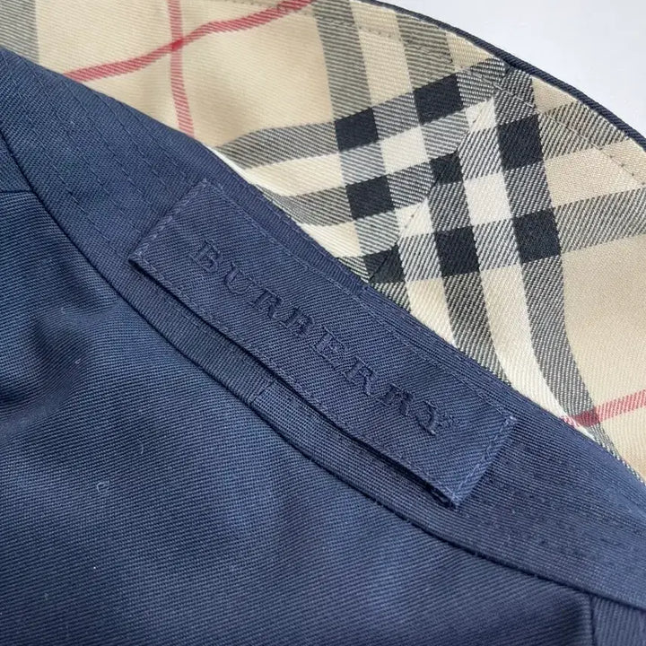 [BUNJANG] Burberry Navy Trench Coat / [정품] 버버리 네이비 트렌치 코트