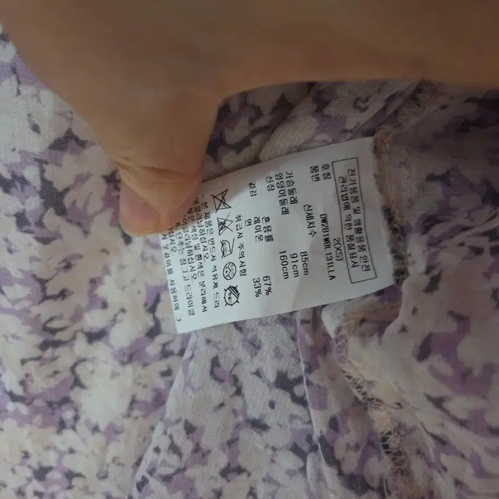 [BUNJANG] DKNY Flower Blouse / DKNY 플라워 블라우스