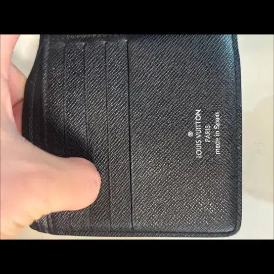 [BUNJANG] Louis Vuitton Damier Black Bi-fold Wallet / 루이비통 다미에 반지갑 블랙
