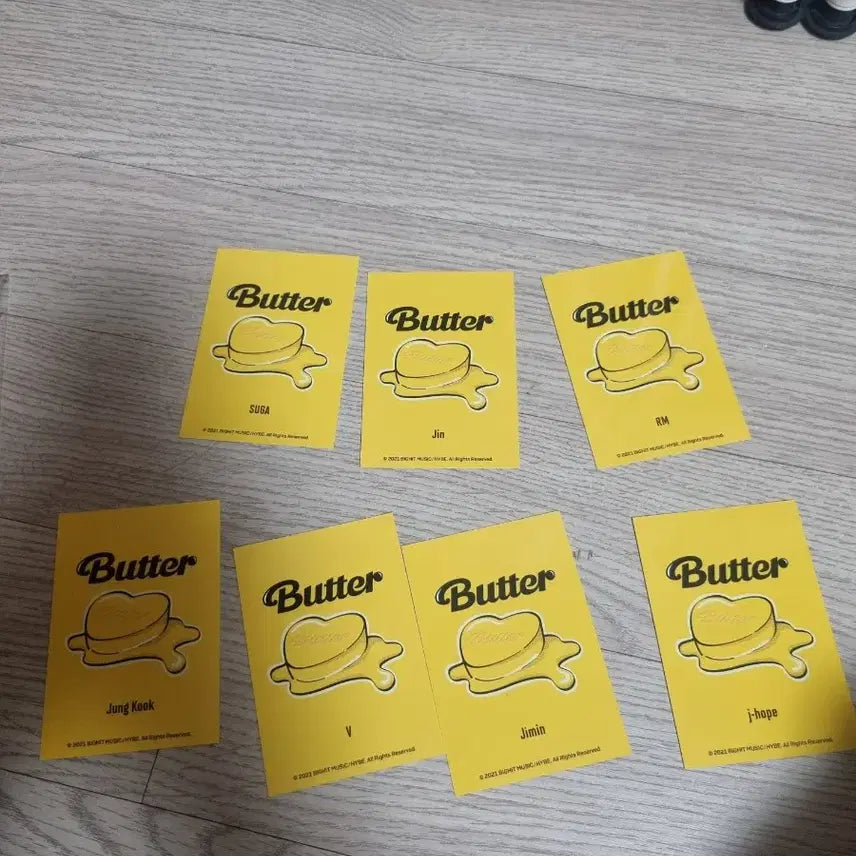 [BUNJANG] BTS Butter Cardigan Photocard Bundle Set / 방탄 버터가디건 포토카드 일괄양도.  bts 미니포카