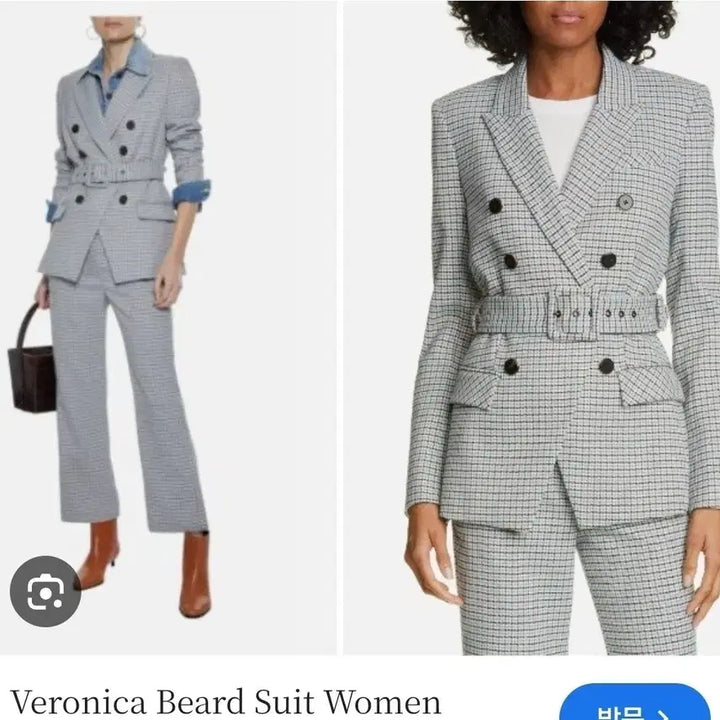 [BUNJANG] Hansum Veronica Beard Suit Set / ( SET셋업) 한섬 수입베로니카브레드 정장 셋업 (새)