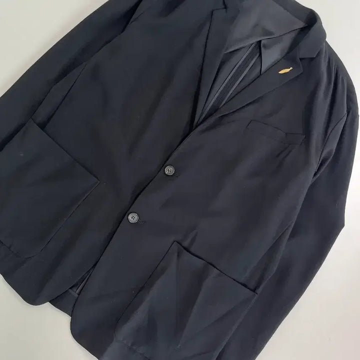 [BUNJANG] System Two-Button Black Blazer / [정품] 시스템 투버튼 블랙 블레이져
