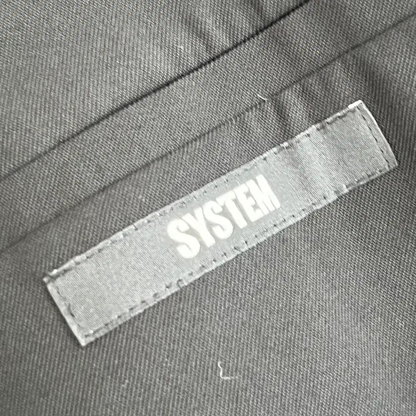 [BUNJANG] System Two-Button Black Blazer / [정품] 시스템 투버튼 블랙 블레이져