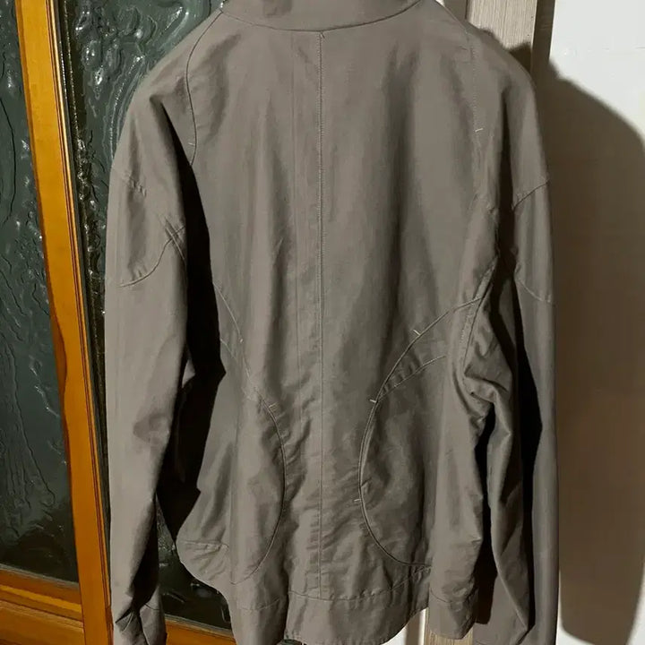 [BUNJANG] Glack GJ034 Melting Racer Cotton Jacket (Light Brown) / 글랙 GJ034 멜팅 레이서 코튼 자켓 (LIGHT BROWN)