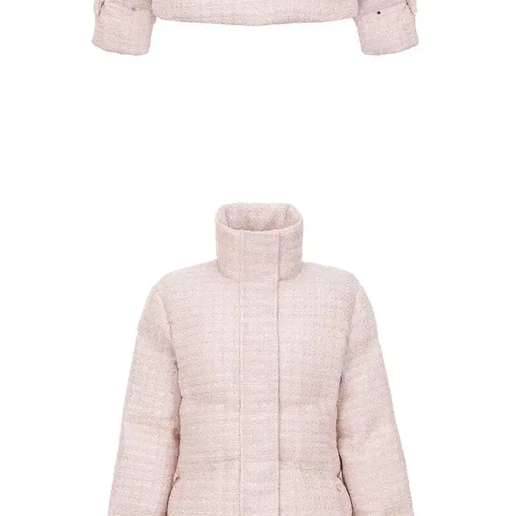 [SOLD OUT] 그레이스유) Kara Tweed Padding 핑크