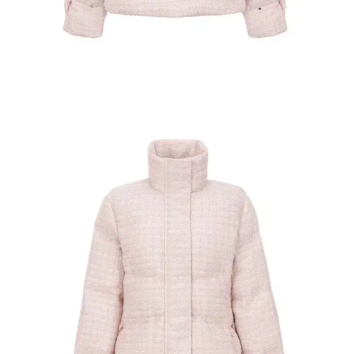 [SOLD OUT] 그레이스유) Kara Tweed Padding 핑크