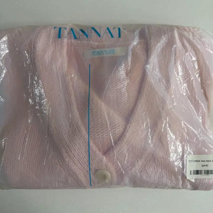 [BUNJANG] Tanatt Cotton Low Neck Cardigan New / 타낫 코튼 로우 넥 가디건 새상품