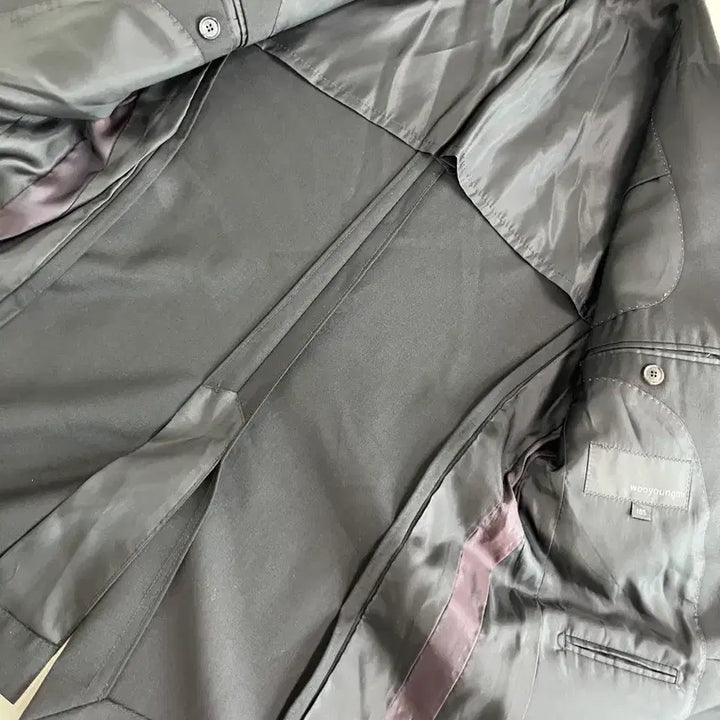 [BUNJANG] Solid Homme Wooyoungmi Navy Suit Jacket / [정품] 솔리드 옴므 우영미 네이비 정장 자켓