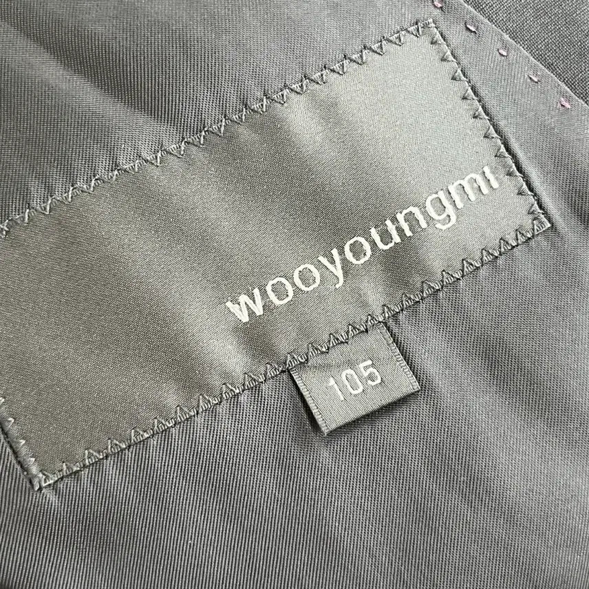 [BUNJANG] Solid Homme Wooyoungmi Navy Suit Jacket / [정품] 솔리드 옴므 우영미 네이비 정장 자켓