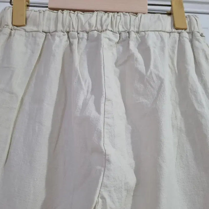 [SOLD OUT] 여름 시원한 마. 면. 스판베기통바지.  깨끗해요. 28까지