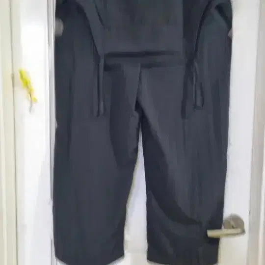 [BUNJANG] Summer Crinkle Wide Jumpsuit - 77 Size / 빅사이즈 여름. 바스락  멜빵. 와이드 통바지. 77사이즈