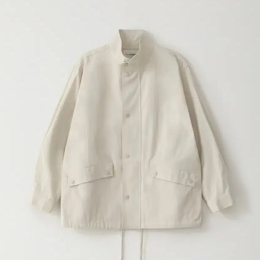 [BUNJANG] Fromwhere Stand String Jacket Trench Coat / 프롬웨얼 스탠드 스트링자켓 트렌치 fromwhere