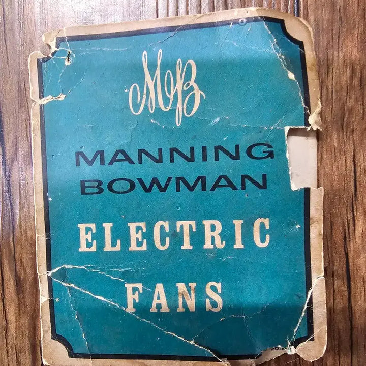 [BUNJANG] MANNING-BOWMAN Vintage Fan / MANNING-BOWMAN  빈티지 선풍기