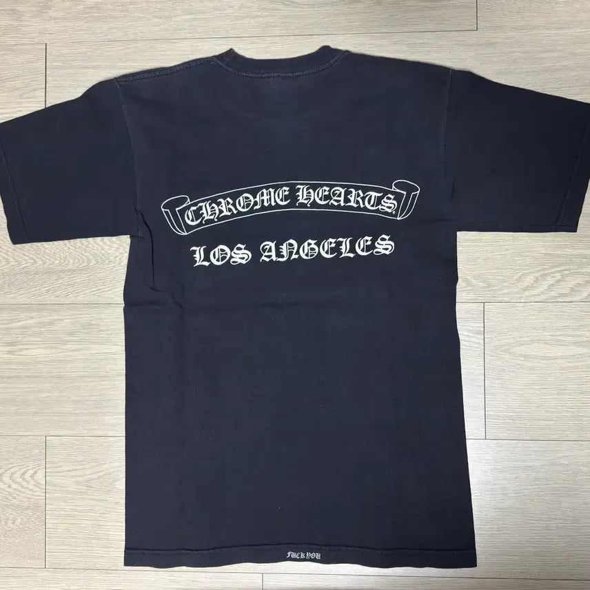 [BUNJANG] Chrome Hearts LA Vintage T-Shirt (Black, M) / 90s~00s 올드 크롬하츠 LA 빈티지 반팔 티셔츠 블랙 M