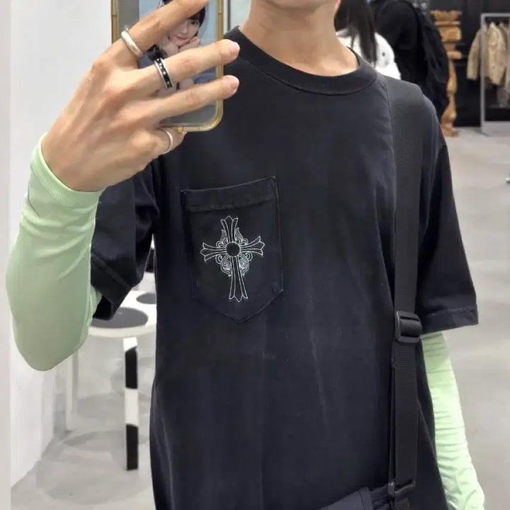 [BUNJANG] Chrome Hearts LA Vintage T-Shirt (Black, M) / 90s~00s 올드 크롬하츠 LA 빈티지 반팔 티셔츠 블랙 M