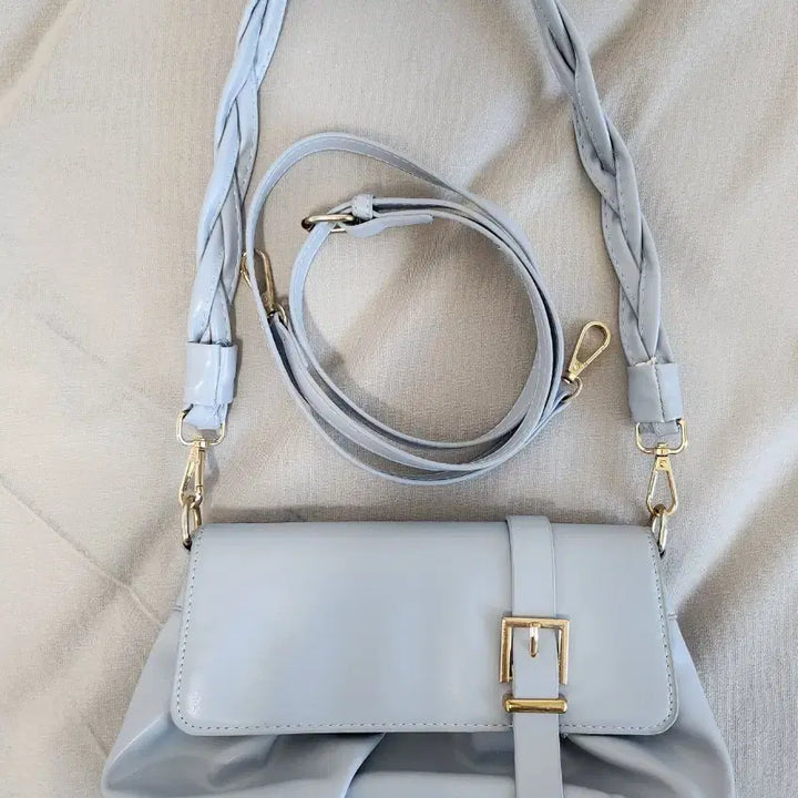 [BUNJANG] Shoulder Bag / 소라색 숄더백
