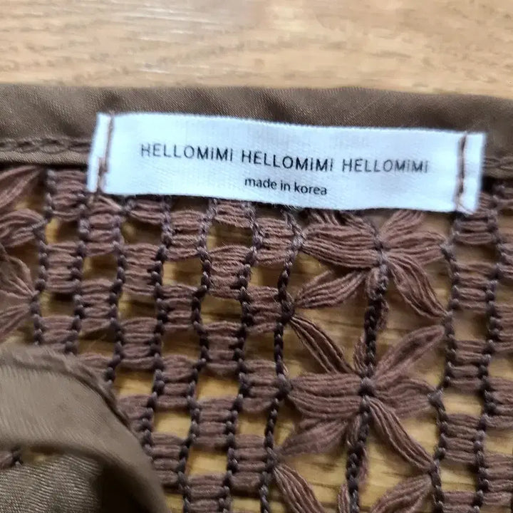 [BUNJANG] Brown Crochet Knit Camisole / 브라운 크로셰 니트 끈나시