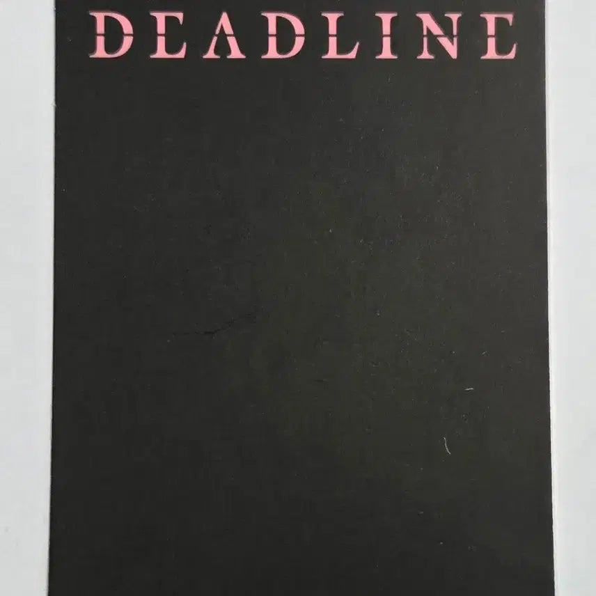 [BUNJANG] BLACKPINK Jennie DEADLINE Weverse POB Photocard / BLACKPINK 블랙핑크 제니 DEADLINE 위버스 특전 포카