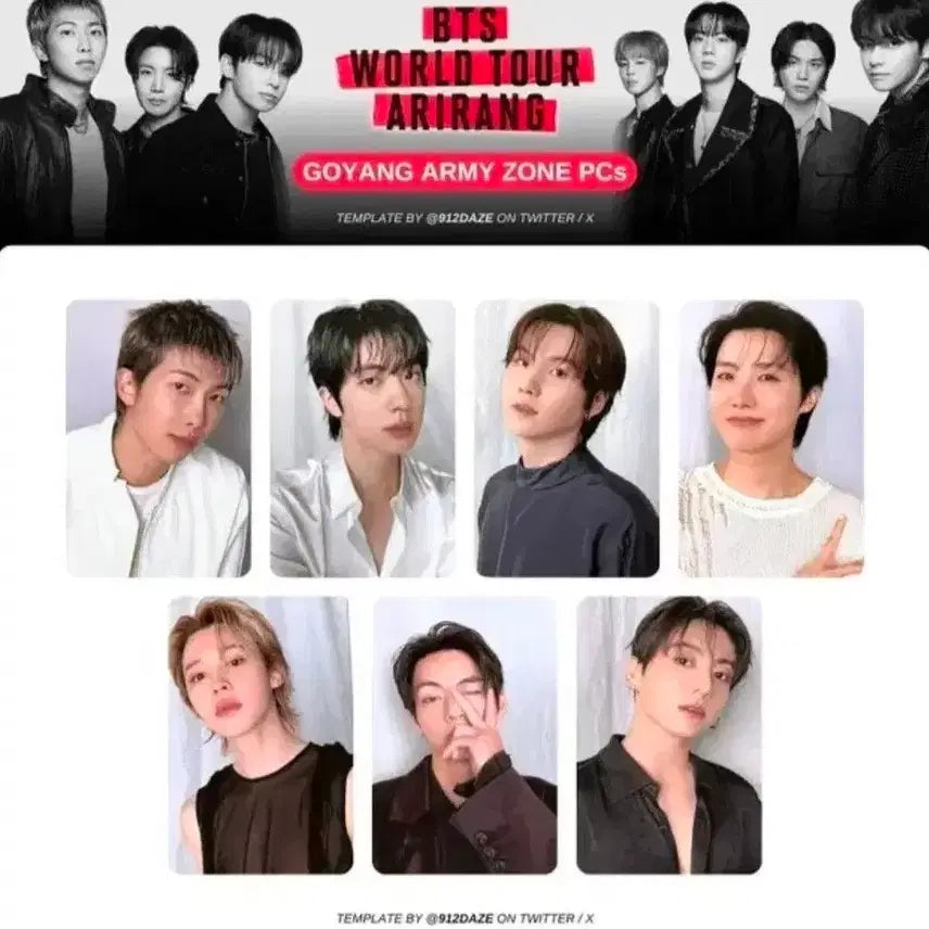 [SOLD OUT] 방탄소년단 아미존 포카 풀세트 양도