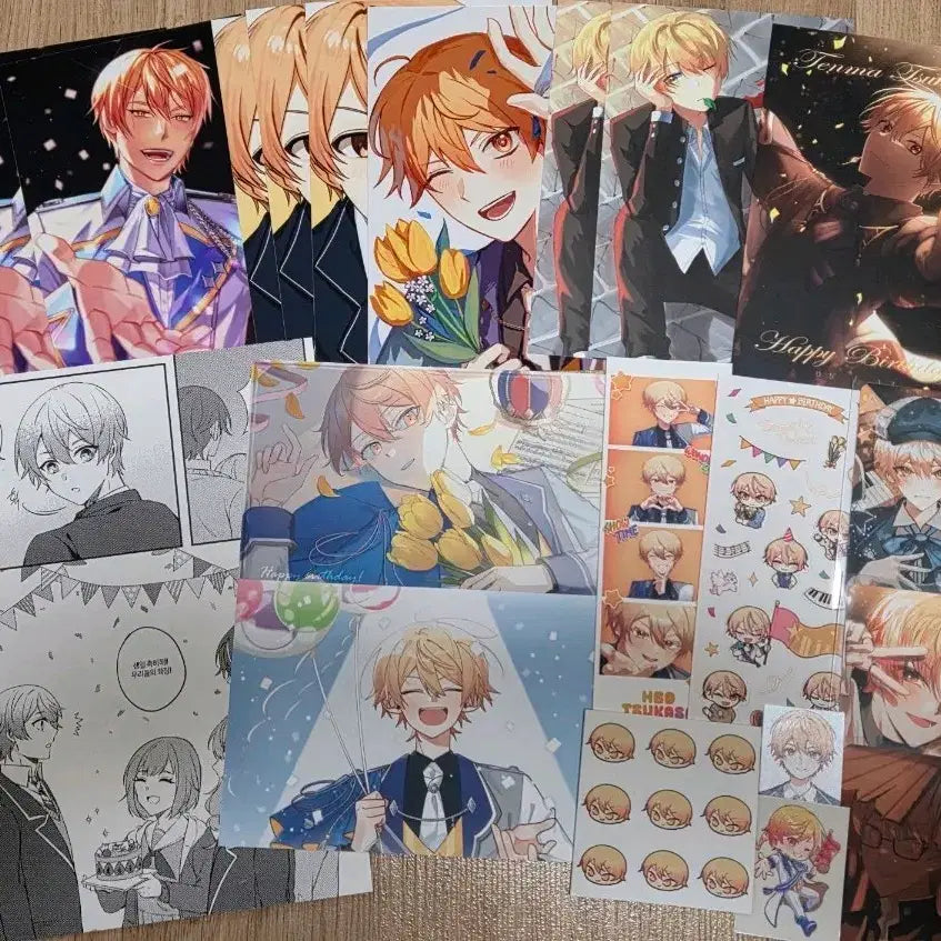 [BUNJANG] Tenma Tsukasa 2024 Birthday Cafe Goods Bundle Set / 텐마 츠카사 2024 생일카페