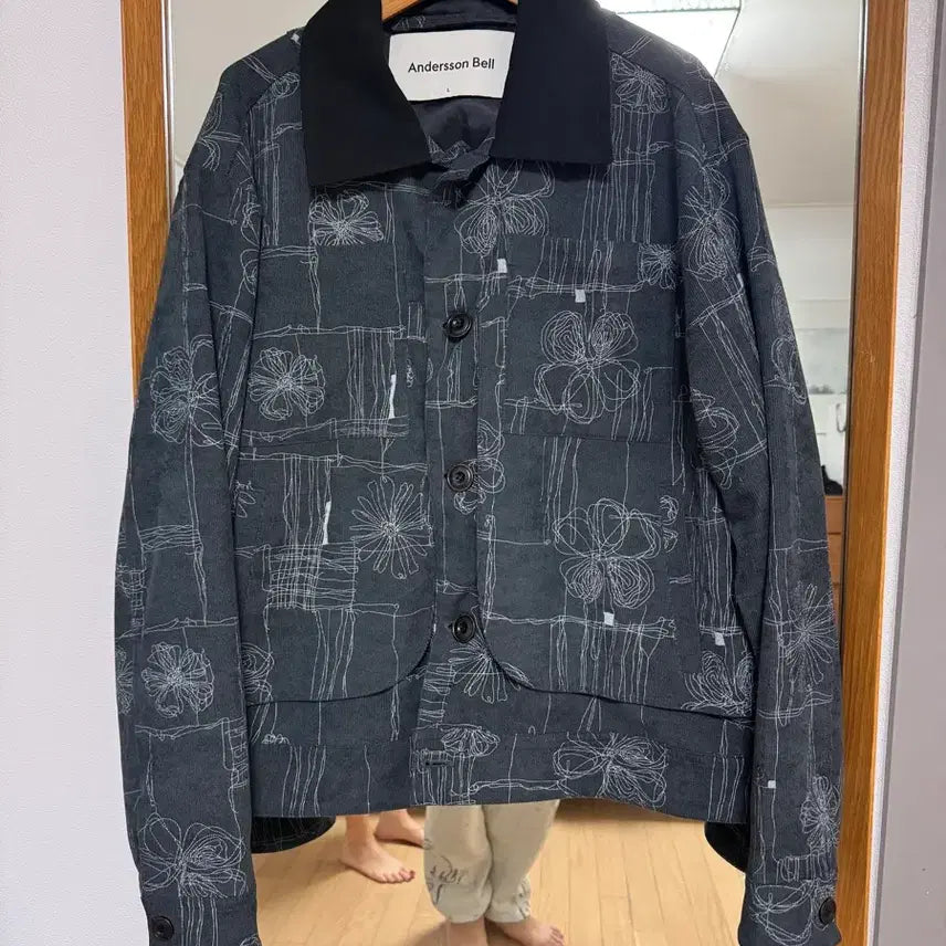 [SOLD OUT] 앤더슨벨 플라워 패턴 자켓 L