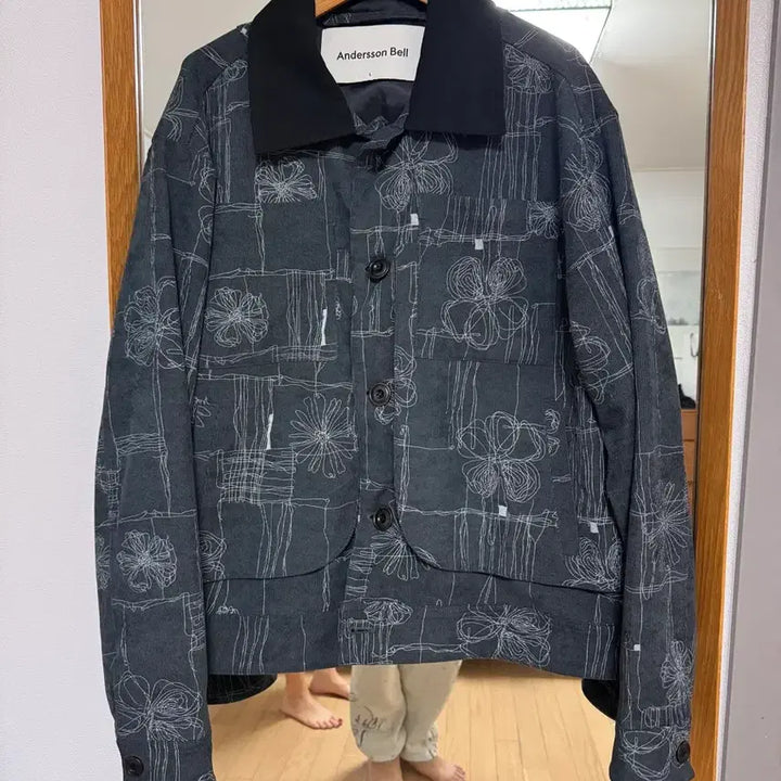 [SOLD OUT] 앤더슨벨 플라워 패턴 자켓 L