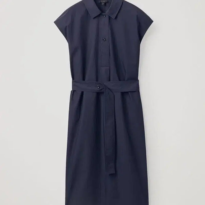 [BUNJANG] COS Belted Cotton Shirt Dress / COS 코스 벨티드 코튼 셔츠 드레스 원피스