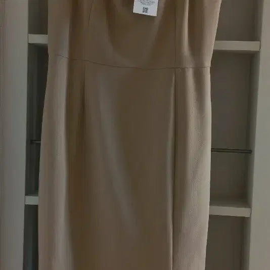 [BUNJANG] MIXXO Square Neck Layered Dress, Beige, M / 새상품 미쏘 스퀘어넥 레이어드 원피스, 베이지, M
