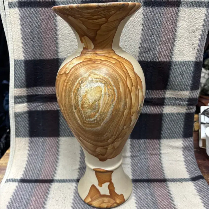 [BUNJANG] Wooden Vase / 목문석 화병