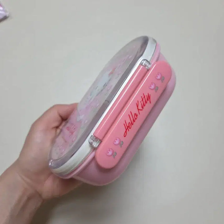 [BUNJANG] Angel Kitty Lunch Box / 고전키티 엔젤키티 도시락 보관함