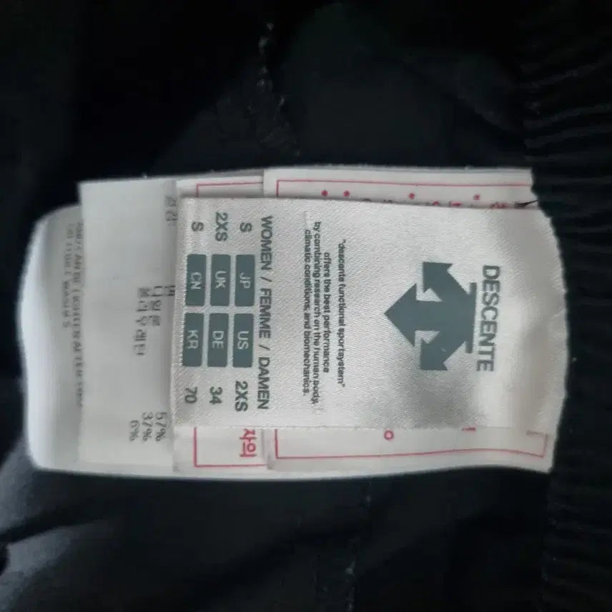 [BUNJANG] Descente Black Cargo Jogger Training Pants / (세탁 완료)데상트 블랙 카고 조거 트레이닝 바지 28~30사이즈