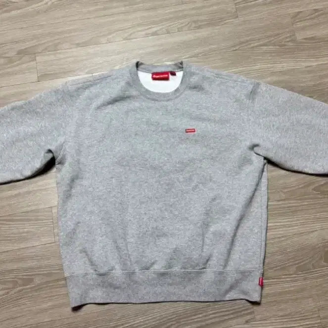 [BUNJANG] Supreme Logo Crewneck Sweatshirt / 슈프림 맨투맨