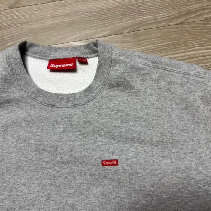[BUNJANG] Supreme Logo Crewneck Sweatshirt / 슈프림 맨투맨