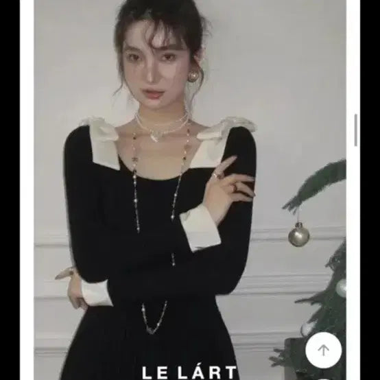 [BUNJANG] Le Lart Knit Ribbon Knit / 르라트 니트 리본니트