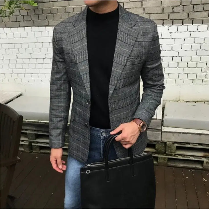 [SOLD OUT] 글렌체크 자켓 XL